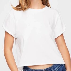 We The Free Classic White Short Sleeve Tee